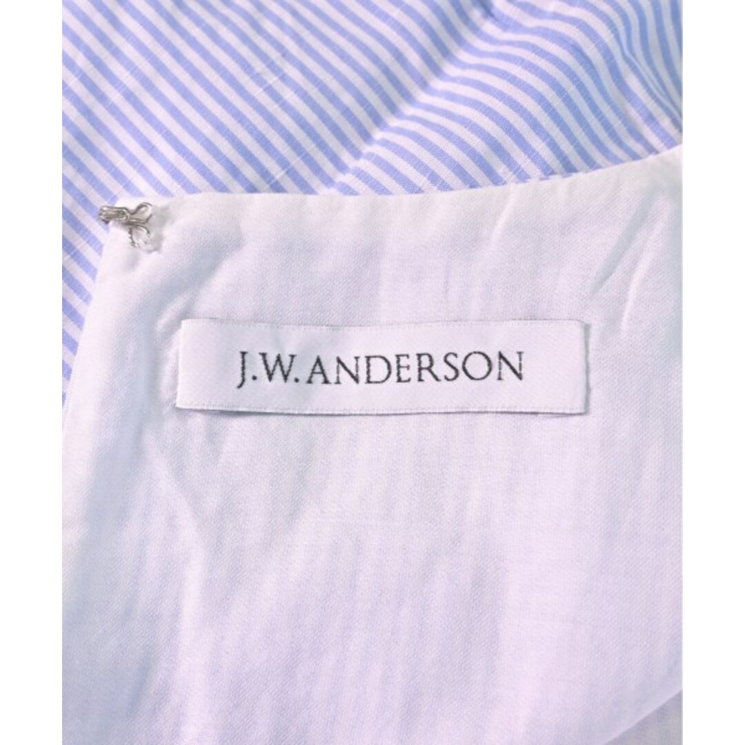 J.W.ANDERSON(ジェイダブリューアンダーソン)のJW Anderson ブラウス F 青x白(ボーダー) 【古着】【中古】 レディースのトップス(シャツ/ブラウス(長袖/七分))の商品写真