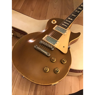 ギブソン(Gibson)の1969年製　Gibson レスポール　デラックス　コンバージョン(エレキギター)