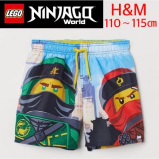 エイチアンドエム(H&M)の未使用h&mレゴニンジャゴースイムパンツ110〜115cm男の子水着(水着)