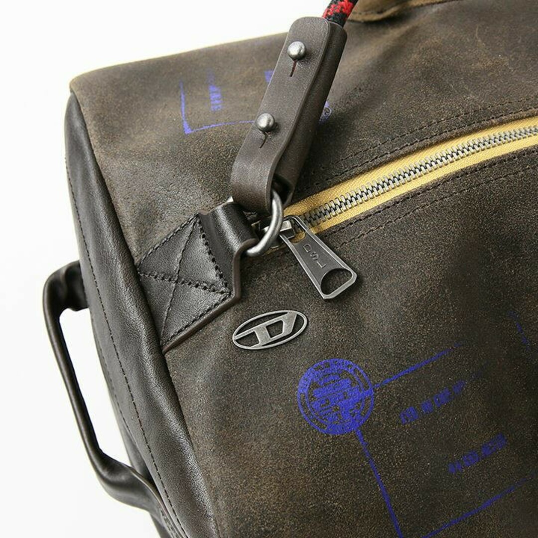 DIESEL(ディーゼル)のDIESEL ディーゼル ボストンバッグ レザー トラベルバッグ メンズのバッグ(ボストンバッグ)の商品写真