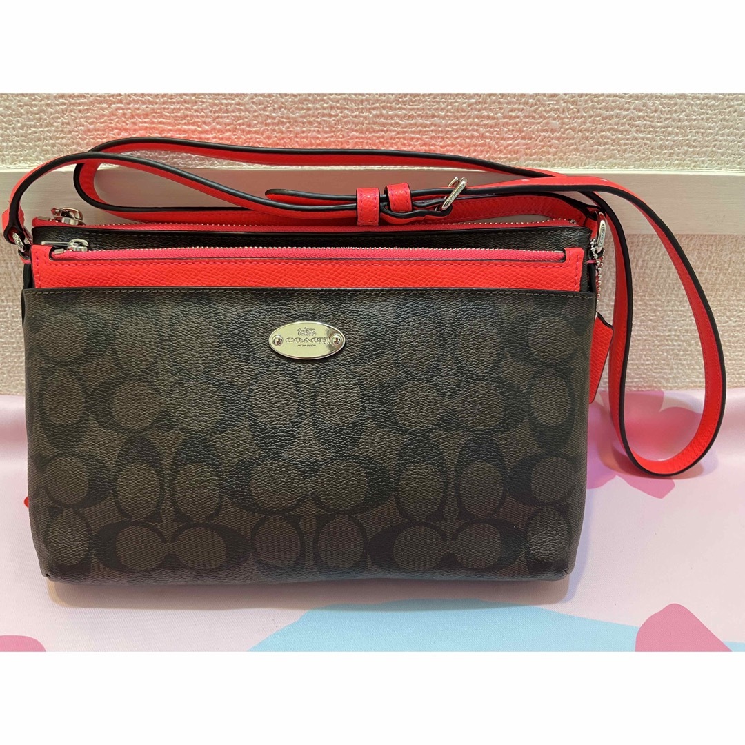 枚数限定 【COACH 】コーチ新品ショルダーバッグ+ポーチセット