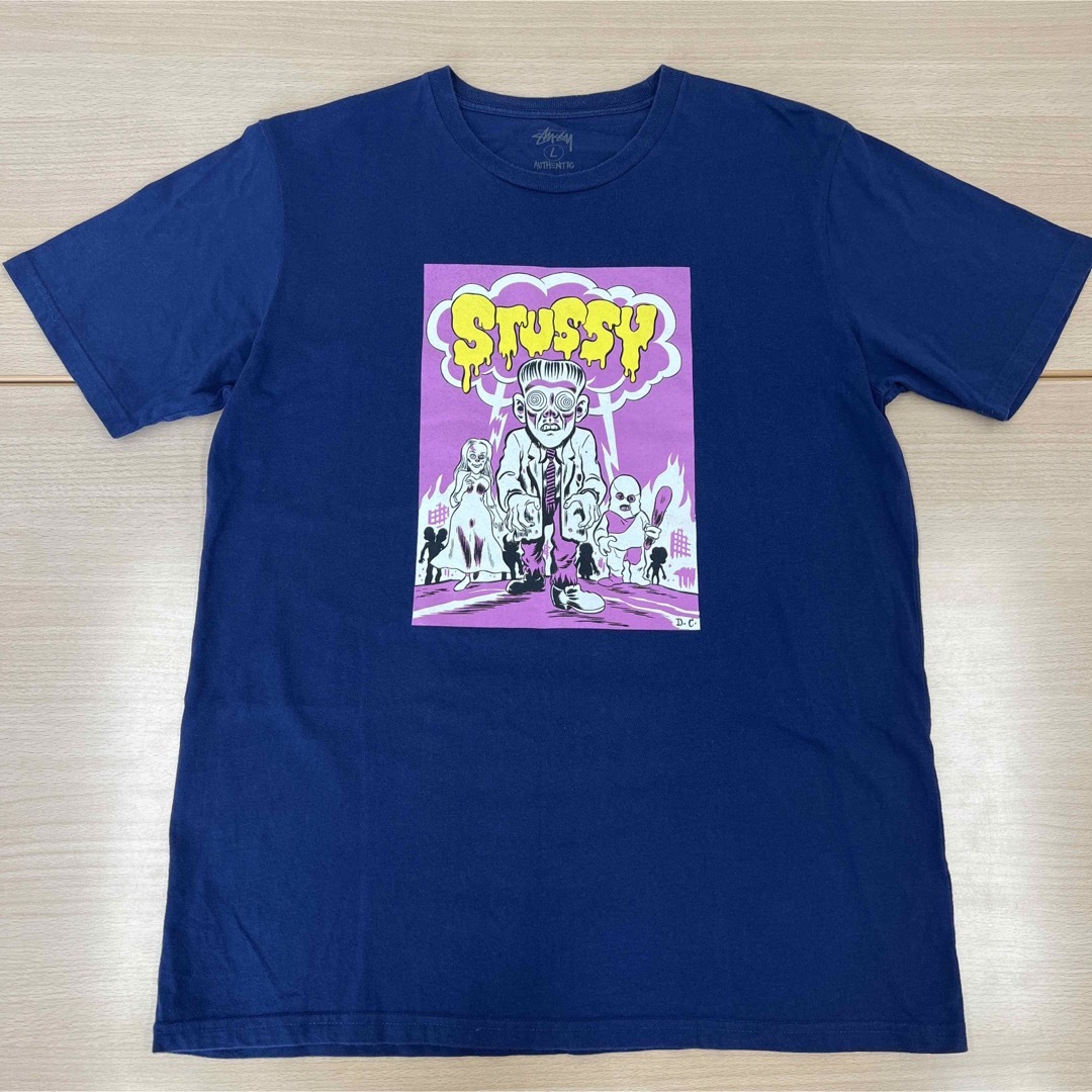 STUSSY ×  DANIEL  CLOWES コラボ Tシャツ