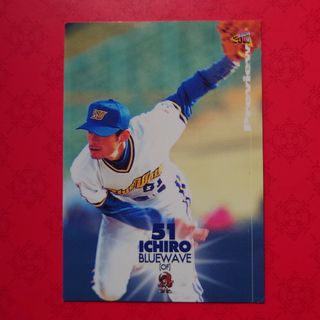 オリックスバファローズ(オリックス・バファローズ)のプロ野球カード イチロー選手2000(野球/サッカーゲーム)