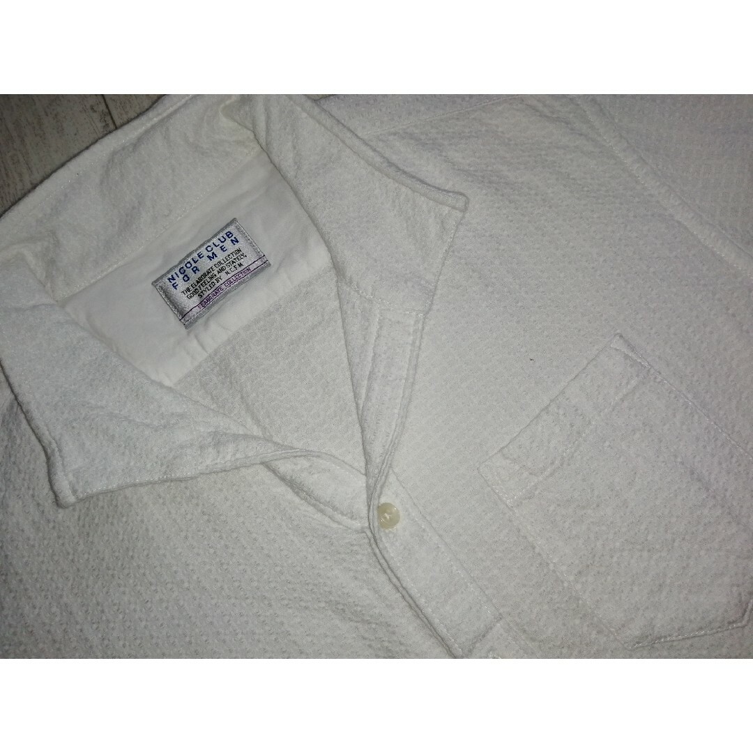 NICOLE CLUB FOR MEN 希少white-