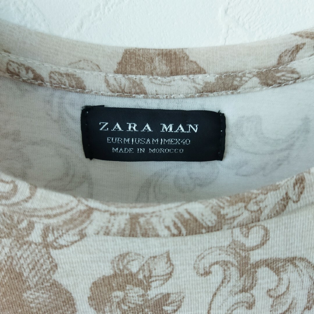 ZARA(ザラ)のZARA MEN　ザラメン　Ｔシャツ ティーシャツ メンズのトップス(Tシャツ/カットソー(半袖/袖なし))の商品写真
