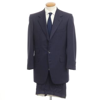 ブリオーニ(Brioni)の【中古】ブリオーニ Brioni SUPER150’S ウール 3B セットアップ スーツ ネイビーxレッド【サイズ48】【メンズ】(セットアップ)