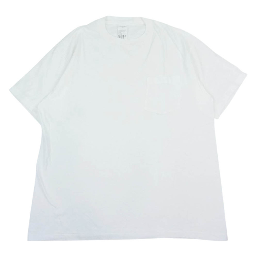 COMOLI コモリ 23SS X01-05015 SURPLUS サープラス 半袖 Tシャツ ホワイト系 3【極上美品】【中古】