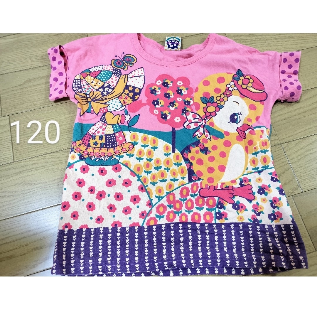 CHERICHU(チェリッチュ)のチェリッチュ Tシャツ 120サイズ キッズ/ベビー/マタニティのキッズ服女の子用(90cm~)(Tシャツ/カットソー)の商品写真