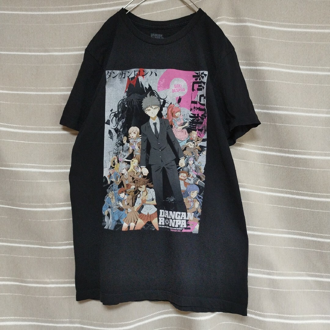 TV&MOVIE(ティービーアンドムービー)のダンガンロンパダンロンプレステアニメキャラクターTシャツtシャツムービーゲーム黒 メンズのトップス(Tシャツ/カットソー(半袖/袖なし))の商品写真