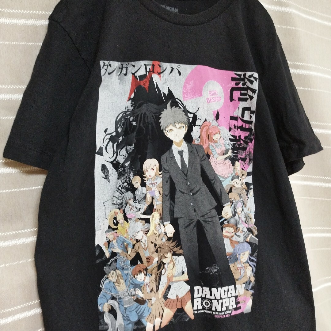 TV&MOVIE(ティービーアンドムービー)のダンガンロンパダンロンプレステアニメキャラクターTシャツtシャツムービーゲーム黒 メンズのトップス(Tシャツ/カットソー(半袖/袖なし))の商品写真