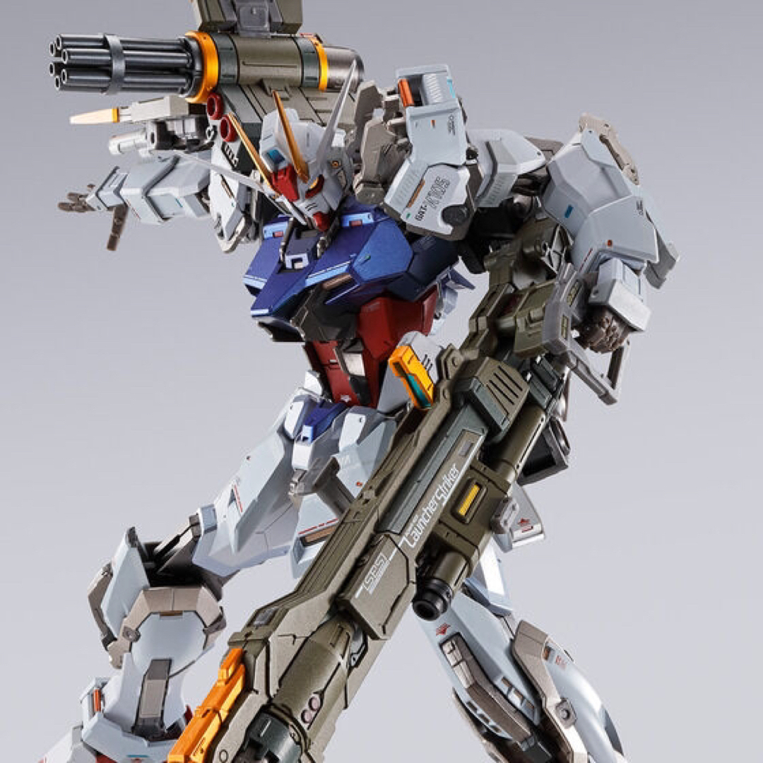 BANDAI(バンダイ)のMETAL BUILD ランチャーストライカー METAL BUILD 10th エンタメ/ホビーのおもちゃ/ぬいぐるみ(プラモデル)の商品写真