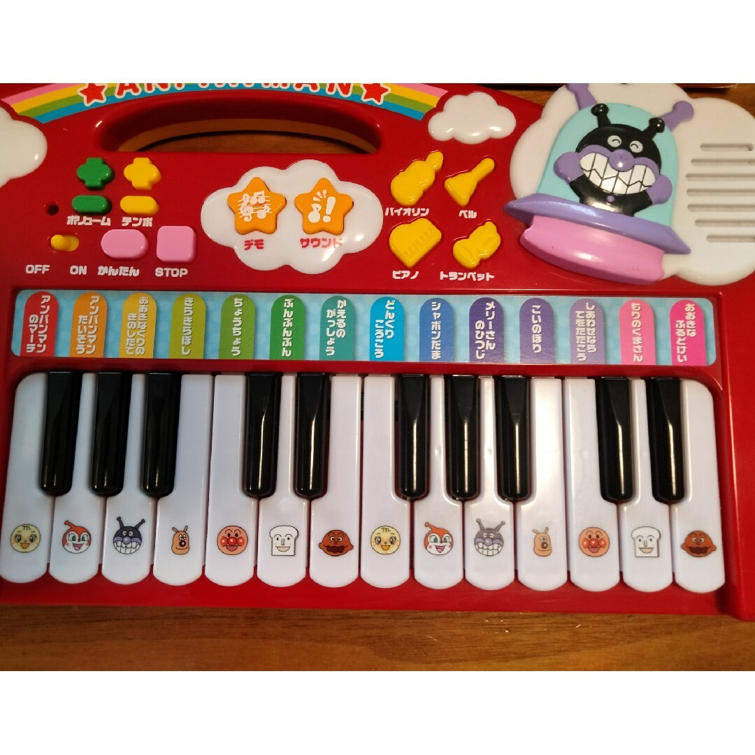 アンパンマン(アンパンマン)のアンパンマン　キーボードだいすき　ピアノ キッズ/ベビー/マタニティのおもちゃ(楽器のおもちゃ)の商品写真