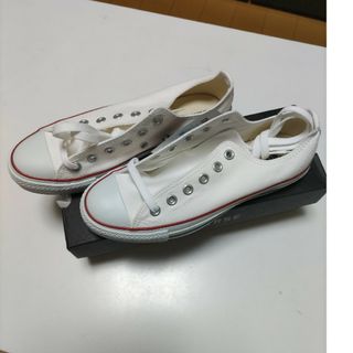 コンバース(CONVERSE)の新品未使用！CONVERSEスニーカー 白(スニーカー)