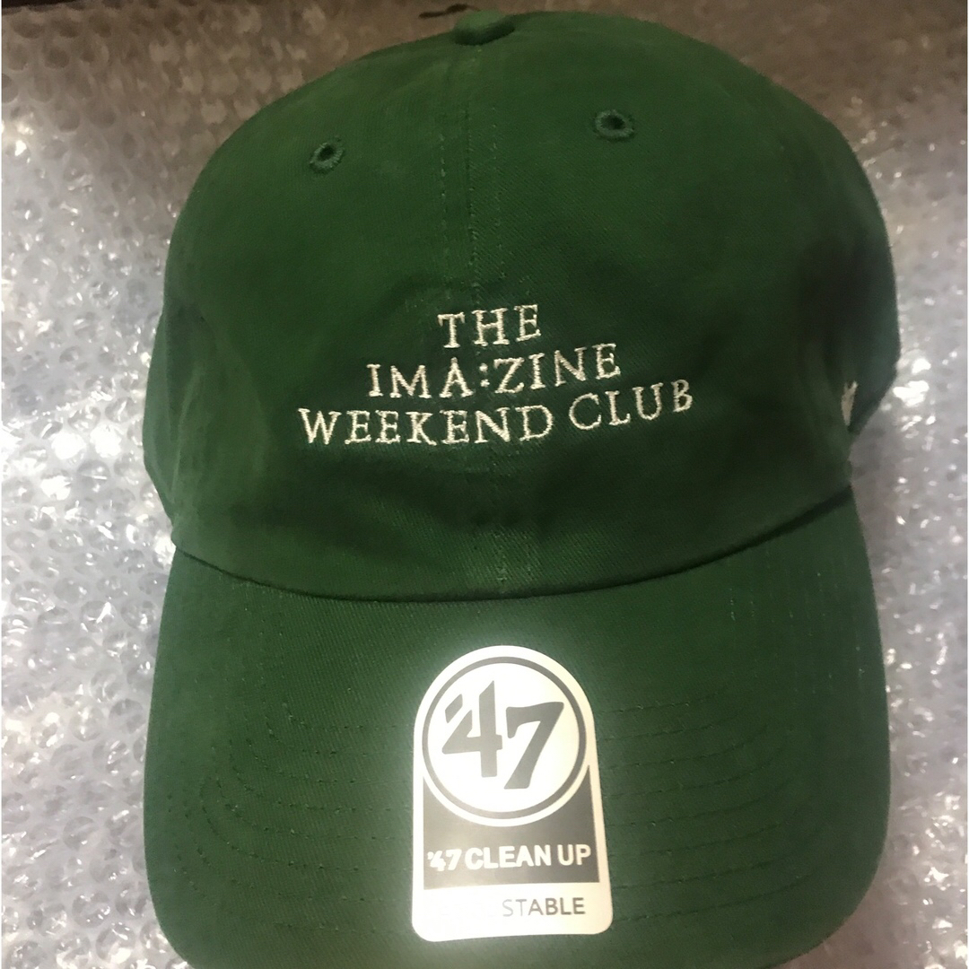 47 Brand(フォーティセブン)の47 THE IMA:ZINE  WEEKEND CLUB グリーン　キャップ メンズの帽子(キャップ)の商品写真