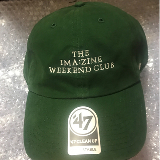 フォーティセブン(47 Brand)の47 THE IMA:ZINE  WEEKEND CLUB グリーン　キャップ(キャップ)