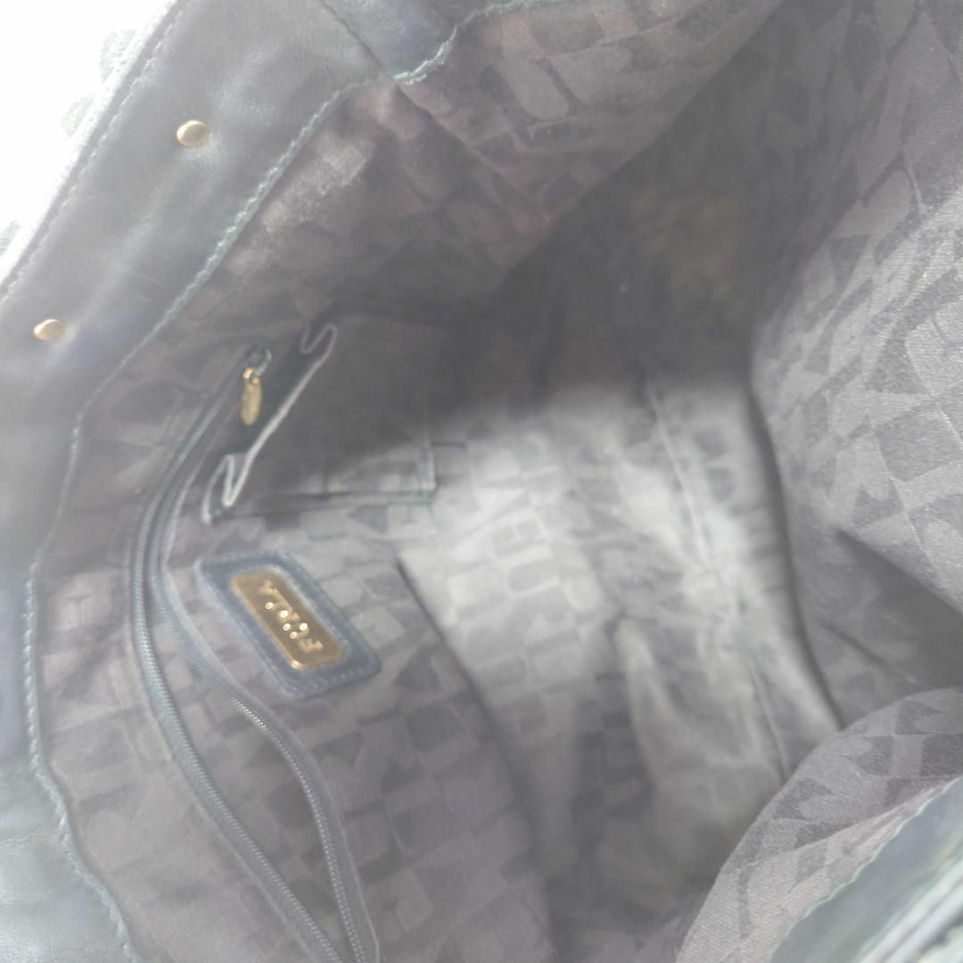 Furla(フルラ)の《送料無料》 FURLA トートバッグ 花柄 ナイロン レザー ブラック レディースのバッグ(トートバッグ)の商品写真