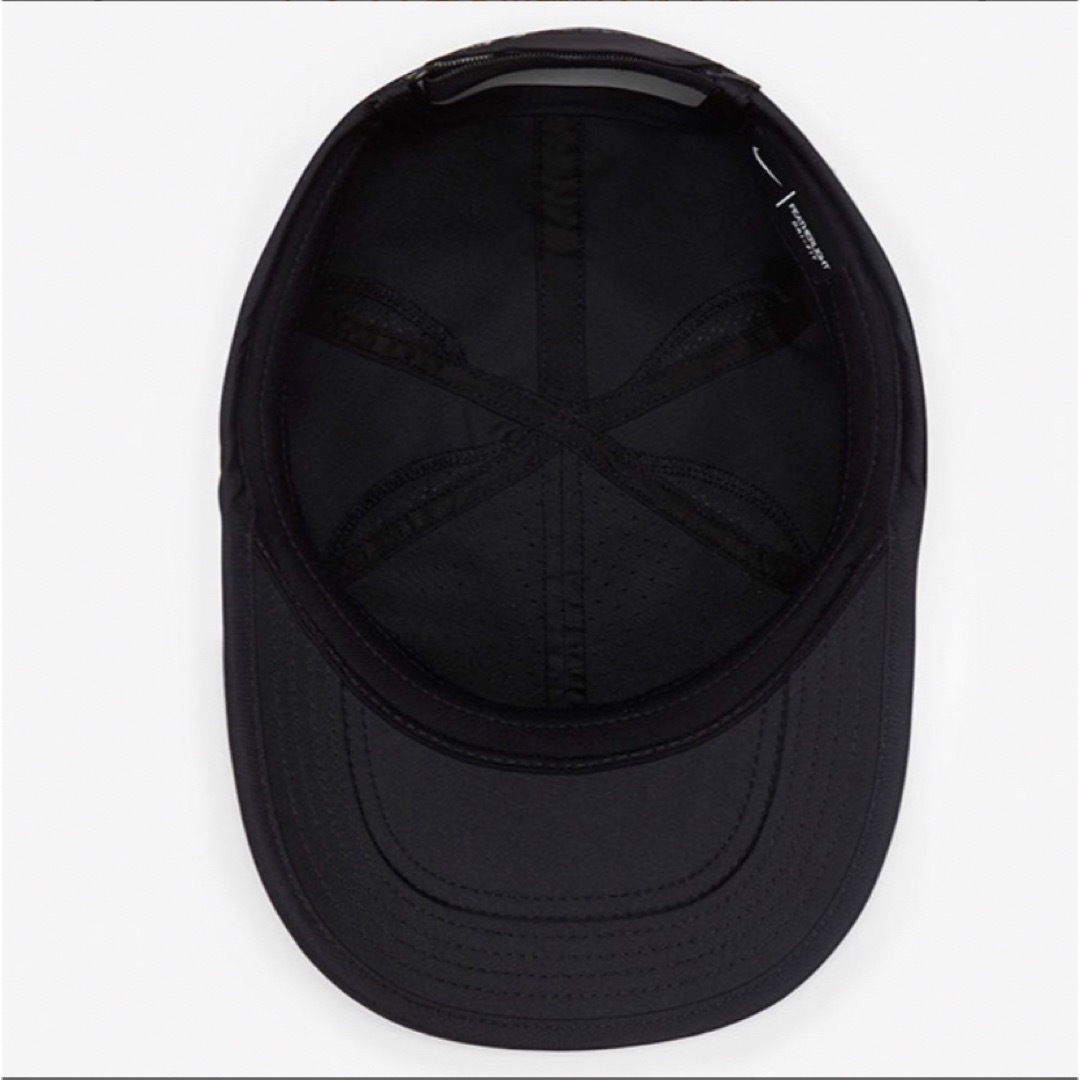 NIKE(ナイキ)のナイキ キッズ キャップ ブラック メッシュ エアロビル 黒 帽子 NIKE キッズ/ベビー/マタニティのこども用ファッション小物(帽子)の商品写真