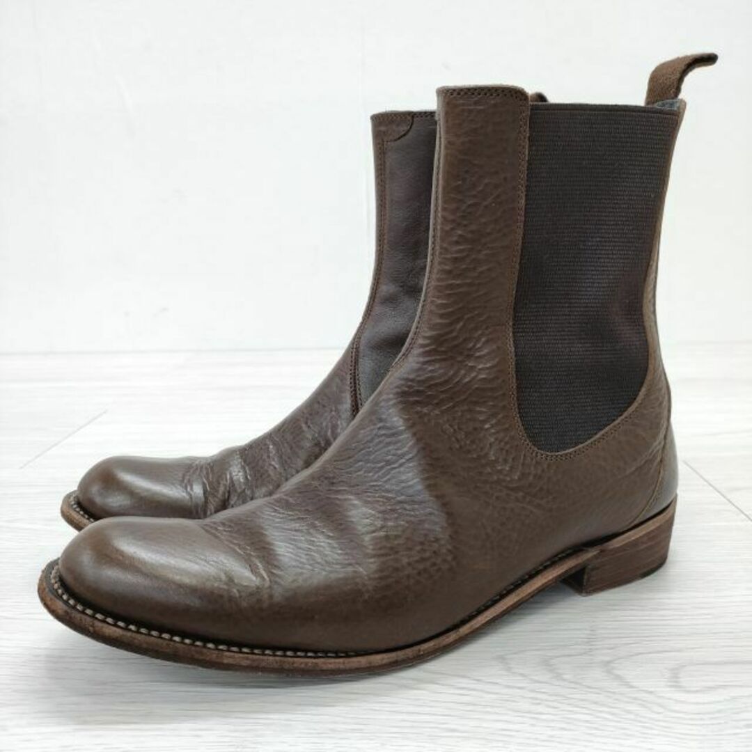 ARTS&SCIENCE(アーツアンドサイエンス)のARTS&SCIENCE beatle boots ビートルブーツ サイドゴアブーツ サイズ24cm ブーツ ブラウン #77 choco レディース アーツ&サイエンス【中古】3-0626G◎ レディースの靴/シューズ(ブーツ)の商品写真