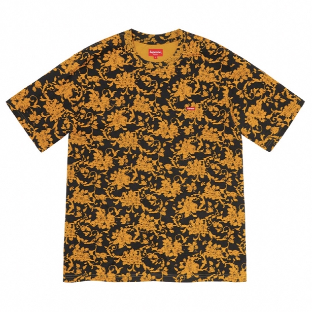 【大量出品】　supreme small box tee MサイズBlackfloral黒状態