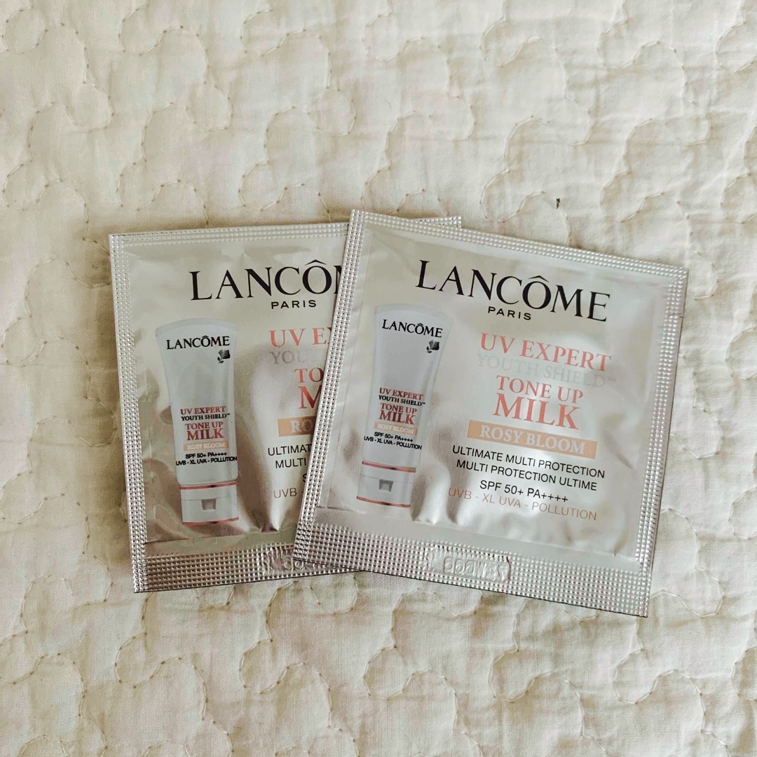 LANCOME(ランコム)のランコム UVエクスペール トーンアップローズ 1ml ×2 コスメ/美容のベースメイク/化粧品(化粧下地)の商品写真