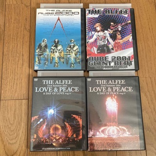 ディスク【専用】THE ALFEE DVD 4枚