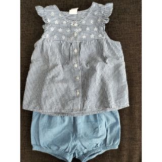 エイチアンドエム(H&M)のH＆M 夏服セットアップ　85cm(タンクトップ/キャミソール)