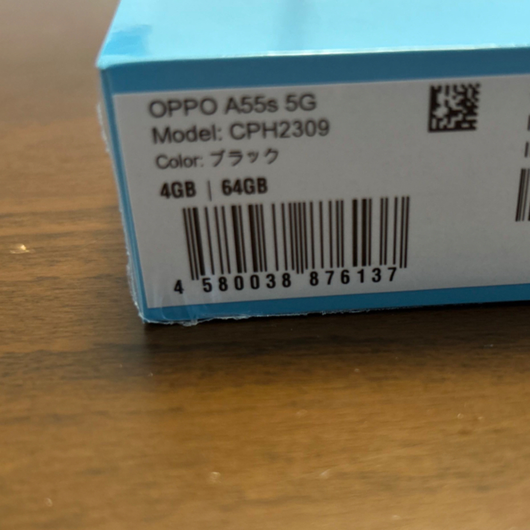 OPPO   新品未開封OPPO AS 5G ブラック SIMフリーの通販 by