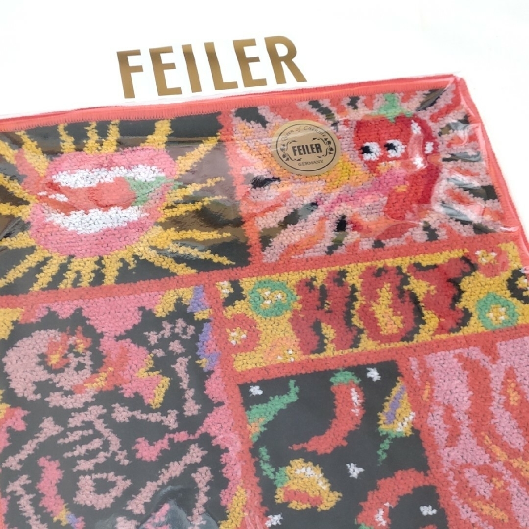 FEILER(フェイラー)の《新品》FEILER ゲキカラヒーヒー ハンカチ レディースのファッション小物(ハンカチ)の商品写真