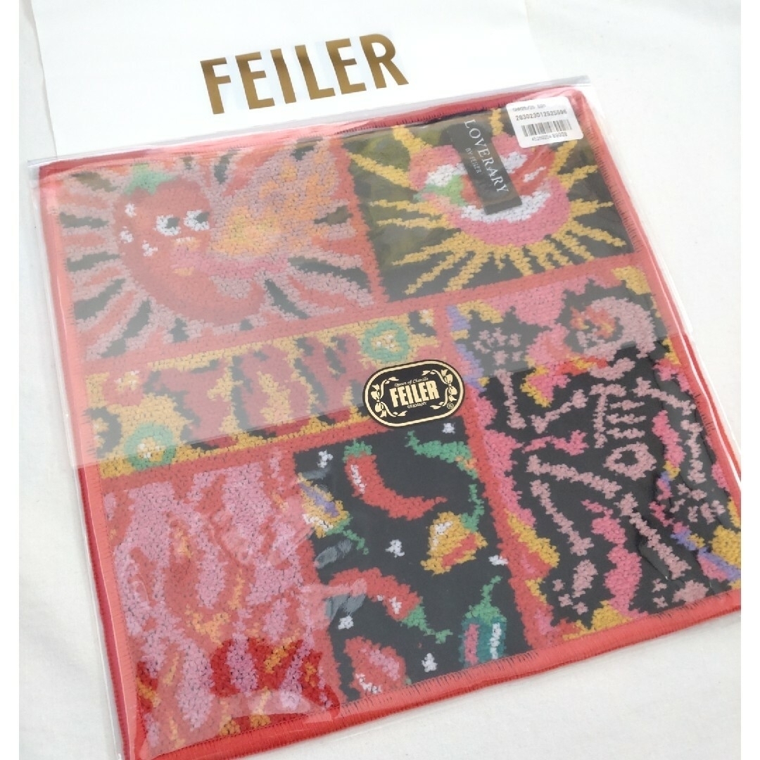 FEILER(フェイラー)の《新品》FEILER ゲキカラヒーヒー ハンカチ レディースのファッション小物(ハンカチ)の商品写真