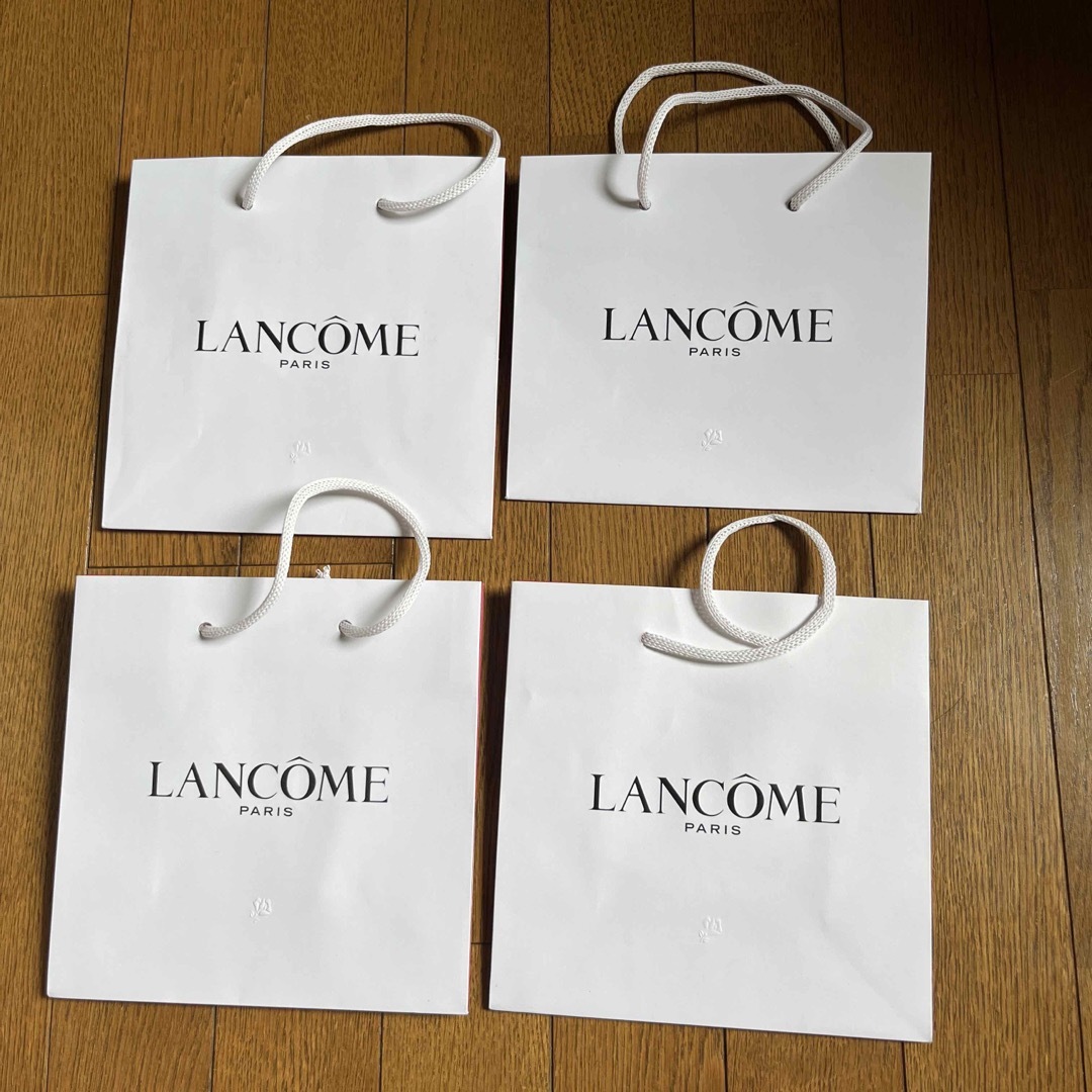 LANCOME(ランコム)のランコムLANCÔME 紙袋　ショッパーズバッグ4袋 レディースのバッグ(ショップ袋)の商品写真