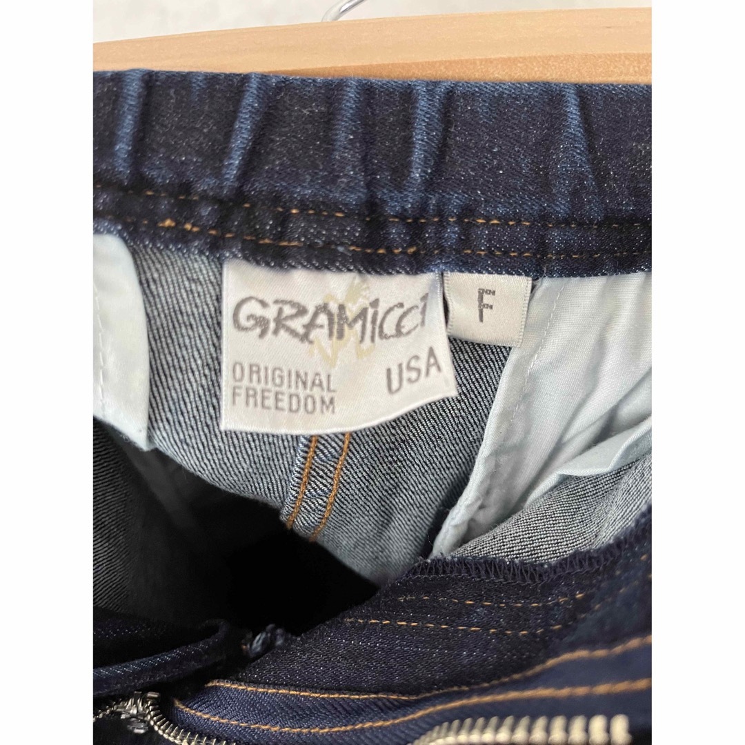GRAMICCI(グラミチ)の【momo様専用】グラミチ　デニムバギーパンツ レディースのパンツ(デニム/ジーンズ)の商品写真