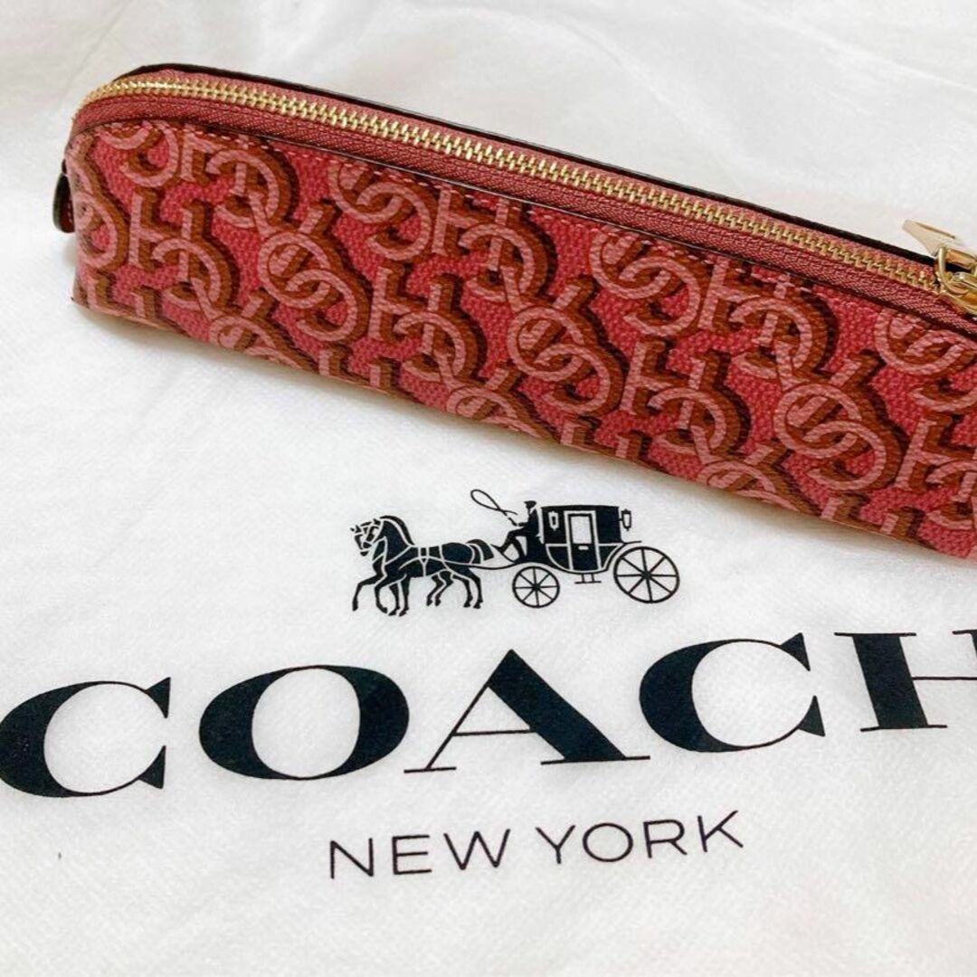 ✨日本未発売✨COACH コーチ ペンケース 筆記用具入れ モノグラム ...