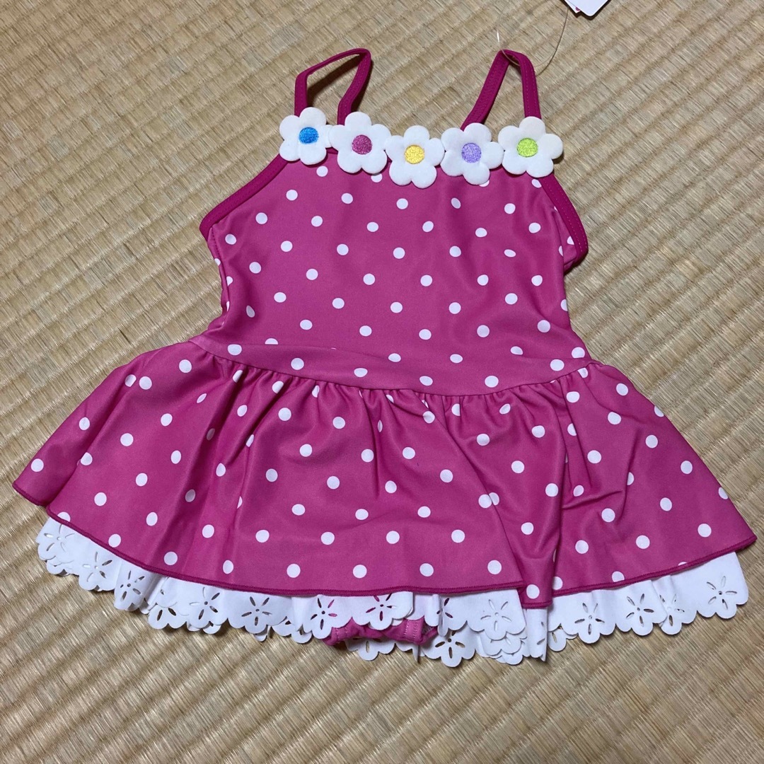 motherways(マザウェイズ)の女の子　キッズ　水着　90 キッズ/ベビー/マタニティのキッズ服女の子用(90cm~)(水着)の商品写真