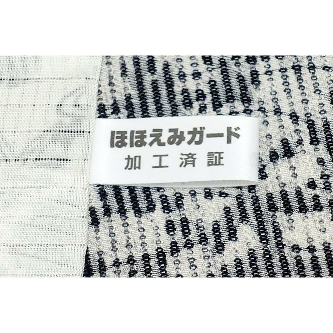 【未使用品】単衣　竪絽織小紋