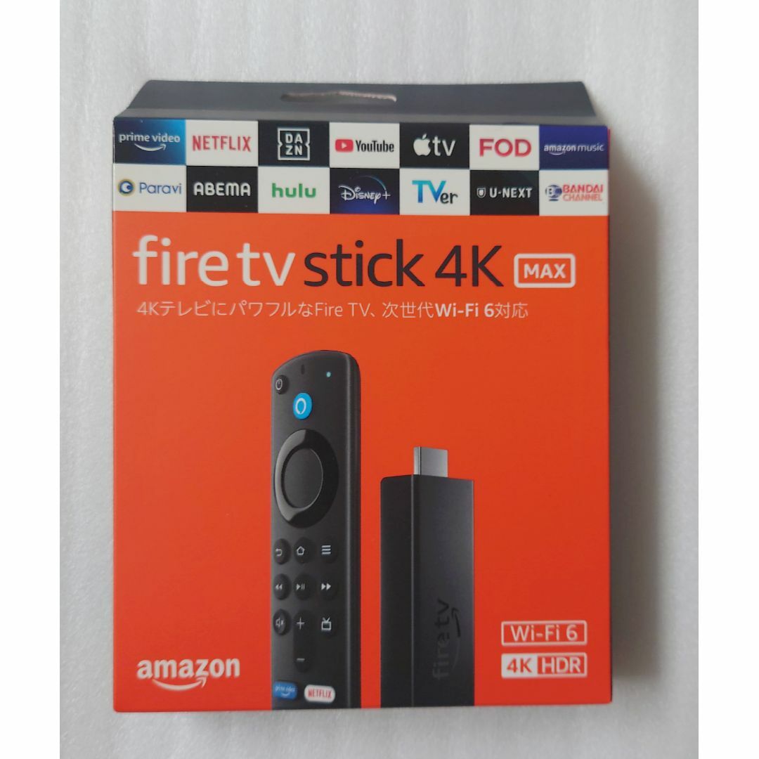 新品未開封　fire tv stick 4K