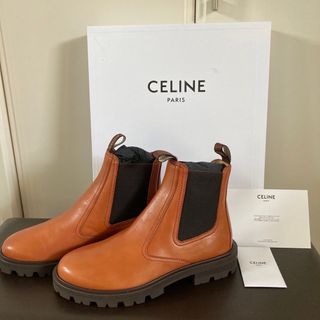 セリーヌ(celine)の♪新品celineブーツ　マーガレット　サイドゴアブーツ　38.5(ブーツ)