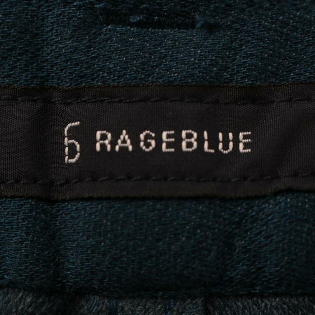 RAGEBLUE(レイジブルー)のレイジブルー ロングパンツ ストレッチ 無地 シンプル ボトムス メンズ Lサイズ ネイビー RAGEBLUE メンズのパンツ(その他)の商品写真