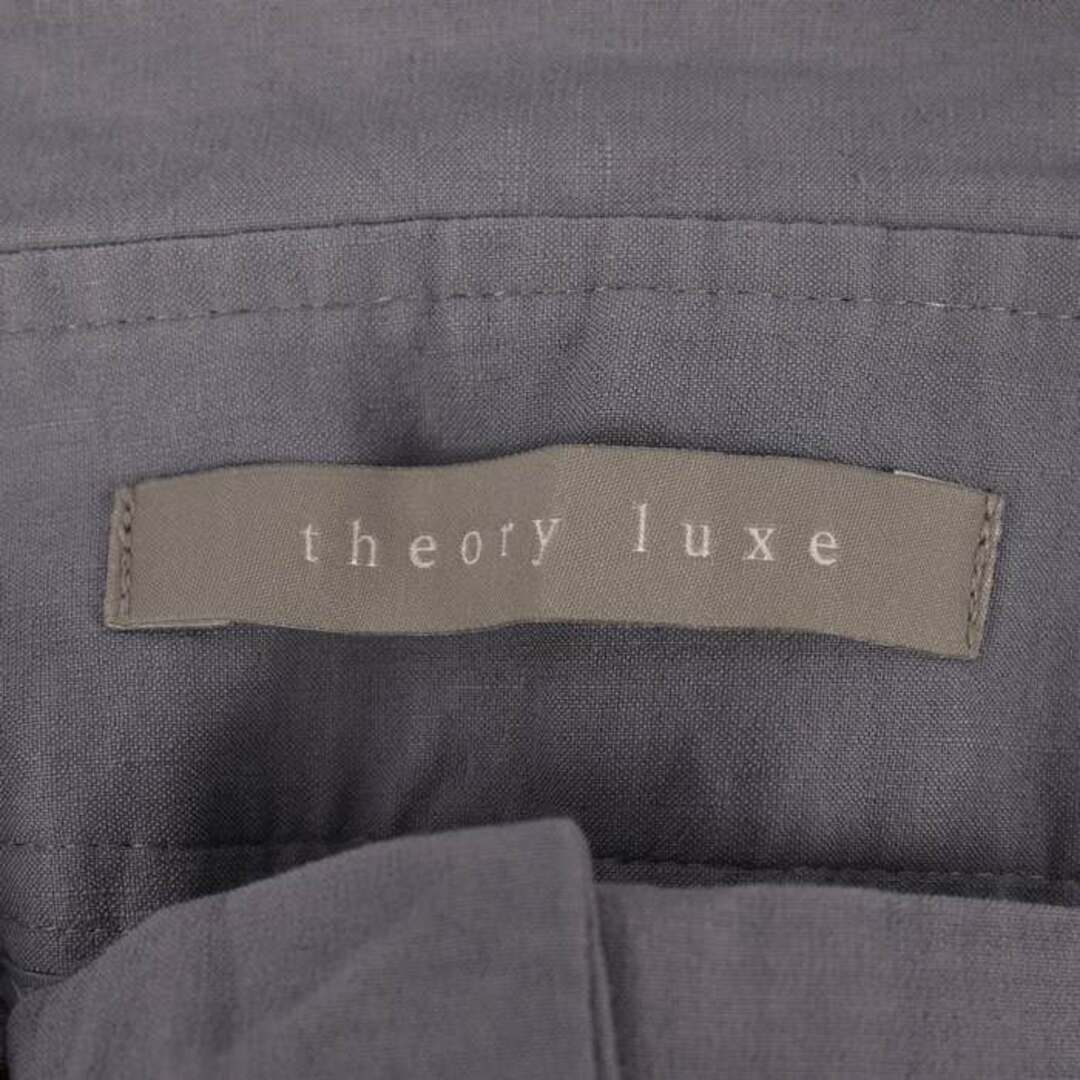 theory luxe ワイドパンツ（ダークネイビー）38