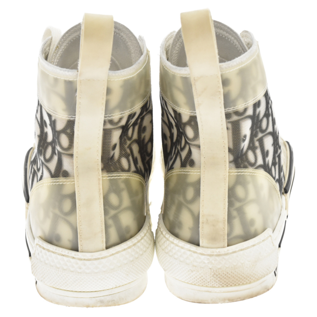 Dior(ディオール)のDIOR ディオール 19AW B23 High Top Sneakers オブリーク総柄ハイカットスニーカー ホワイト 3SH118YJP メンズの靴/シューズ(スニーカー)の商品写真