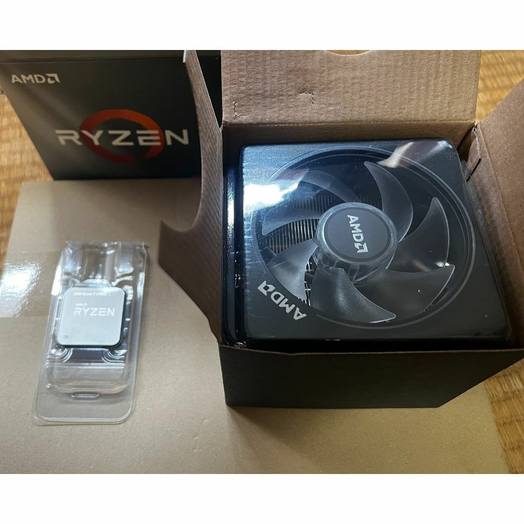 Ryzen 7 3700X (純正クーラー未使用)