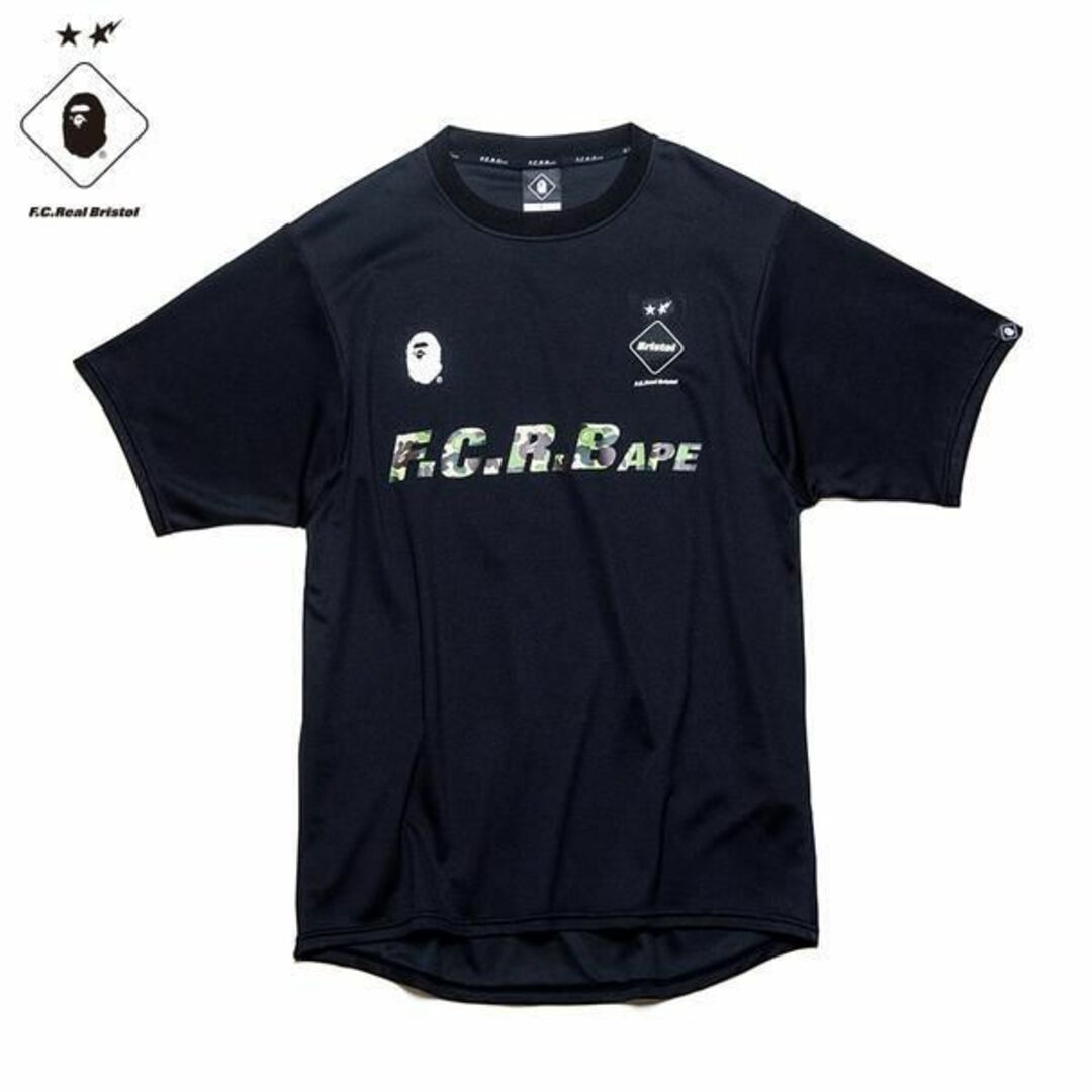 BAPE® x F.C.R.B. 938 TEAM TEE エイプFCRBTシャツ/カットソー(半袖/袖なし)