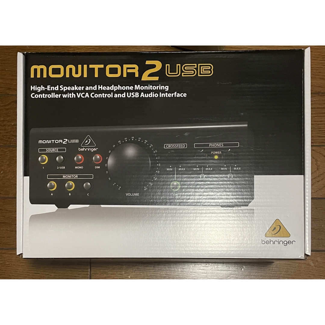 MONITOR2USB モニターコントローラー BEHRINGER ベリンガーアナログ入力Input1