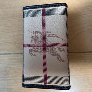 バーバリー(BURBERRY)の【ゆいち丸様専用】BURBERRY LONDON 牛革 キーケース ストラップ(キーケース)