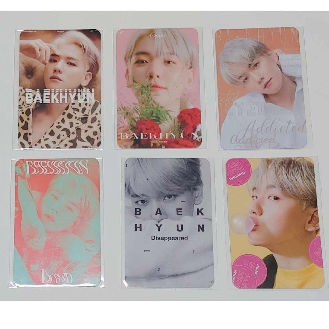 ベッキョン (exo) 「BAEKHYUN」 通常盤 mumo 特典トレカの通販 by にに EXO ベッキョン Everline ラキドロ