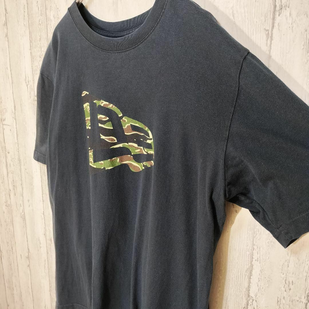 NEW ERA(ニューエラー)のニューエラ ワンポイントロゴ Ｔシャツ カモ柄　ストリート　古着　スケーター メンズのトップス(Tシャツ/カットソー(半袖/袖なし))の商品写真