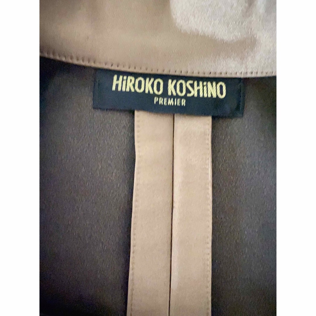 HIROKO KOSHINO 38 ジャケット　ブラウンゴールド