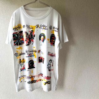 90's Tシャツ　ホワイト　白　S(Tシャツ/カットソー(半袖/袖なし))