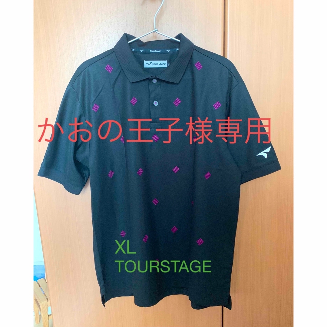 TOURSTAGE(ツアーステージ)のTOURSTAGE 半袖シャツ スポーツ/アウトドアのゴルフ(ウエア)の商品写真