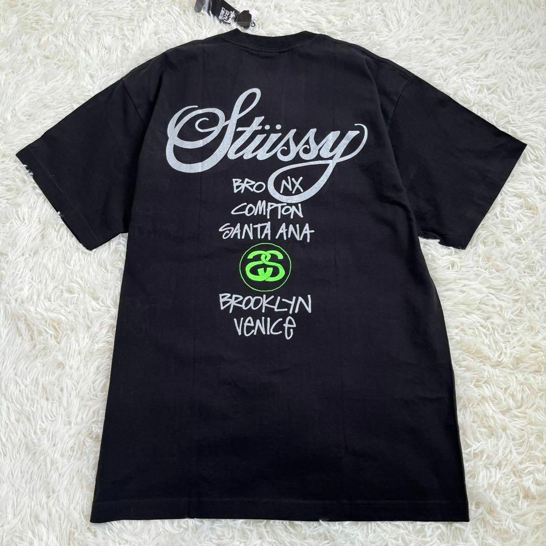 STUSSY - 【00s・新品未使用】ステューシー/STUSSY Tシャツ ワールド