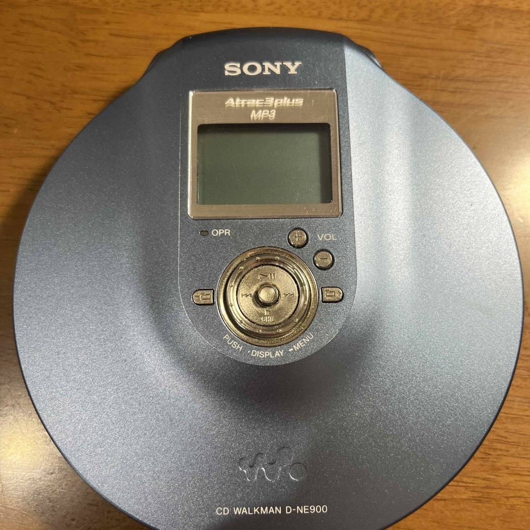 SONY ポータブルCDプレーヤー　D-NE900 ブルー